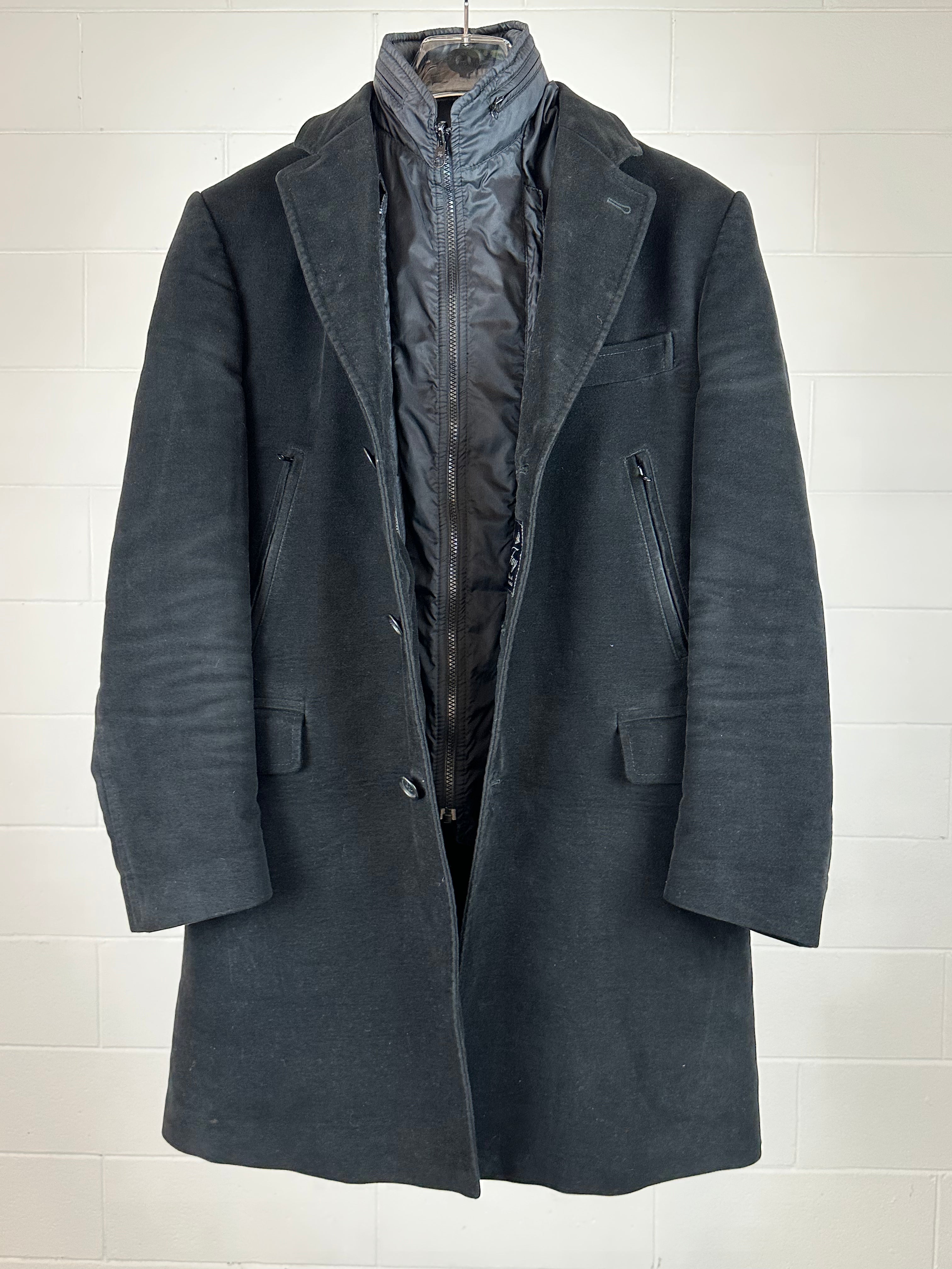 Coat With Incorporate Vest