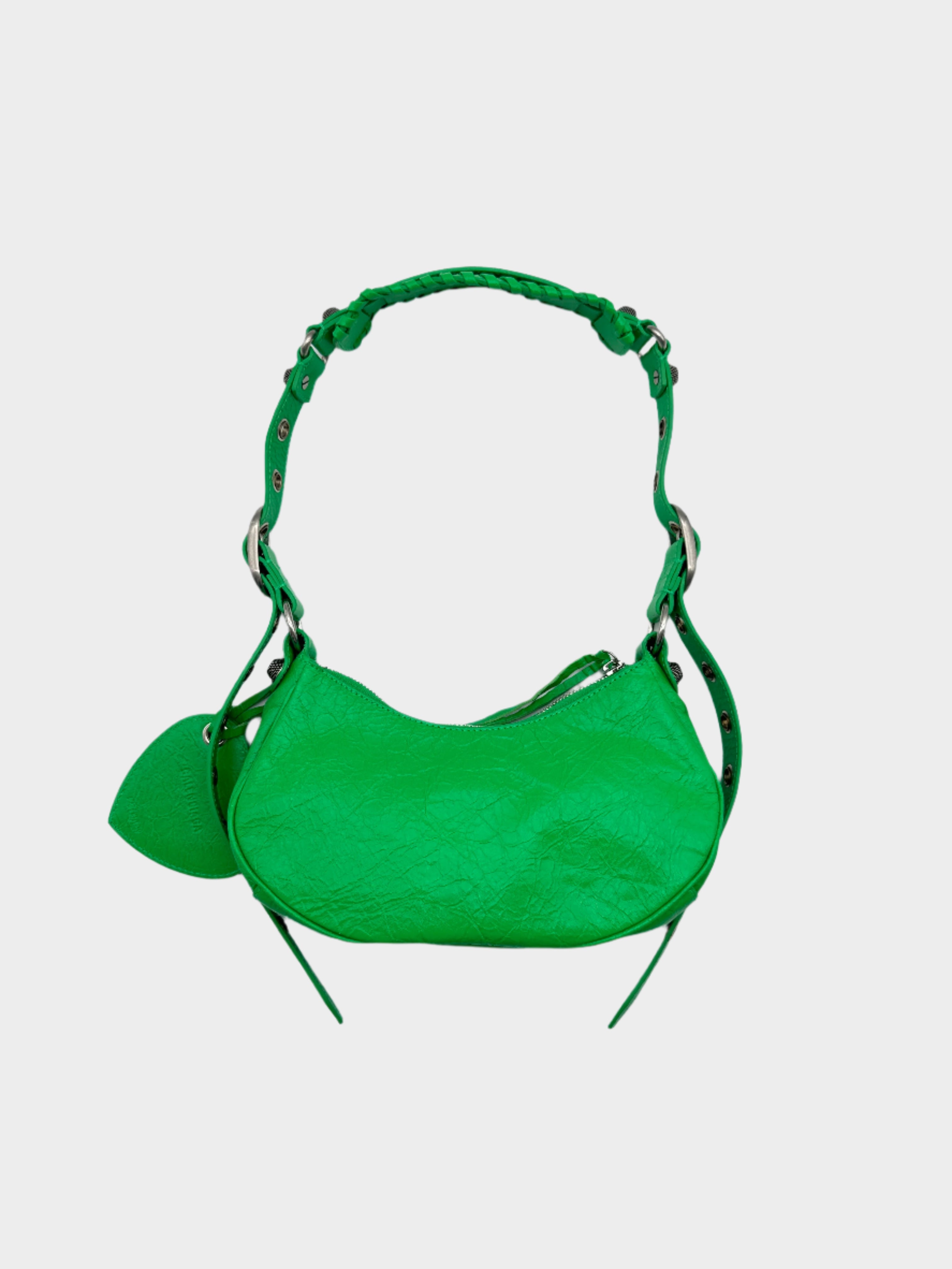 Borsa Le Cagole XS In Pelle Arena Verde