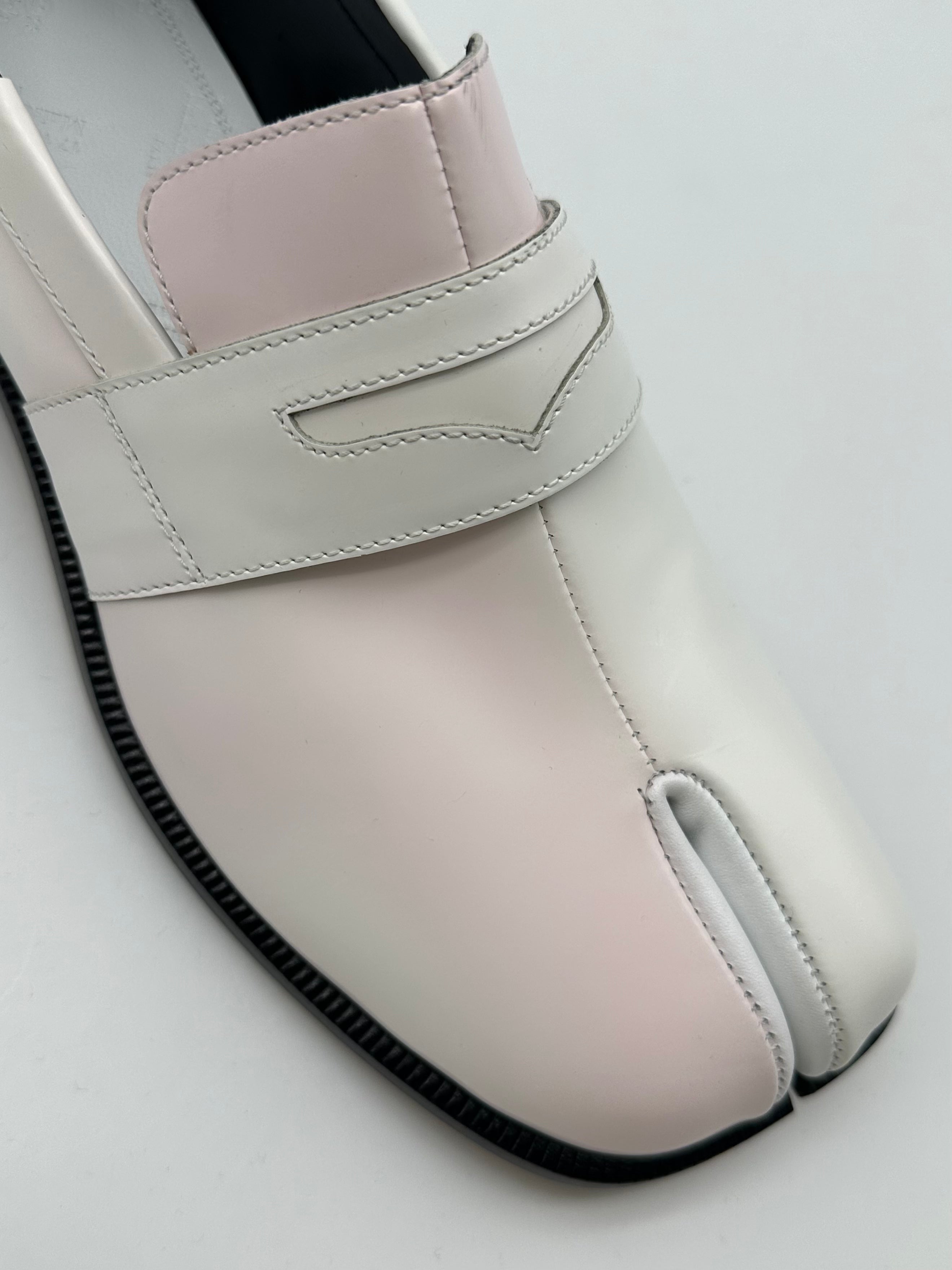Tabi Loafers Maison Margiela in Pelle Multicolor Con Dettaglio Split Toe