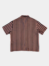 Pink and Black Vertical Striped Shirt -  | dBlank