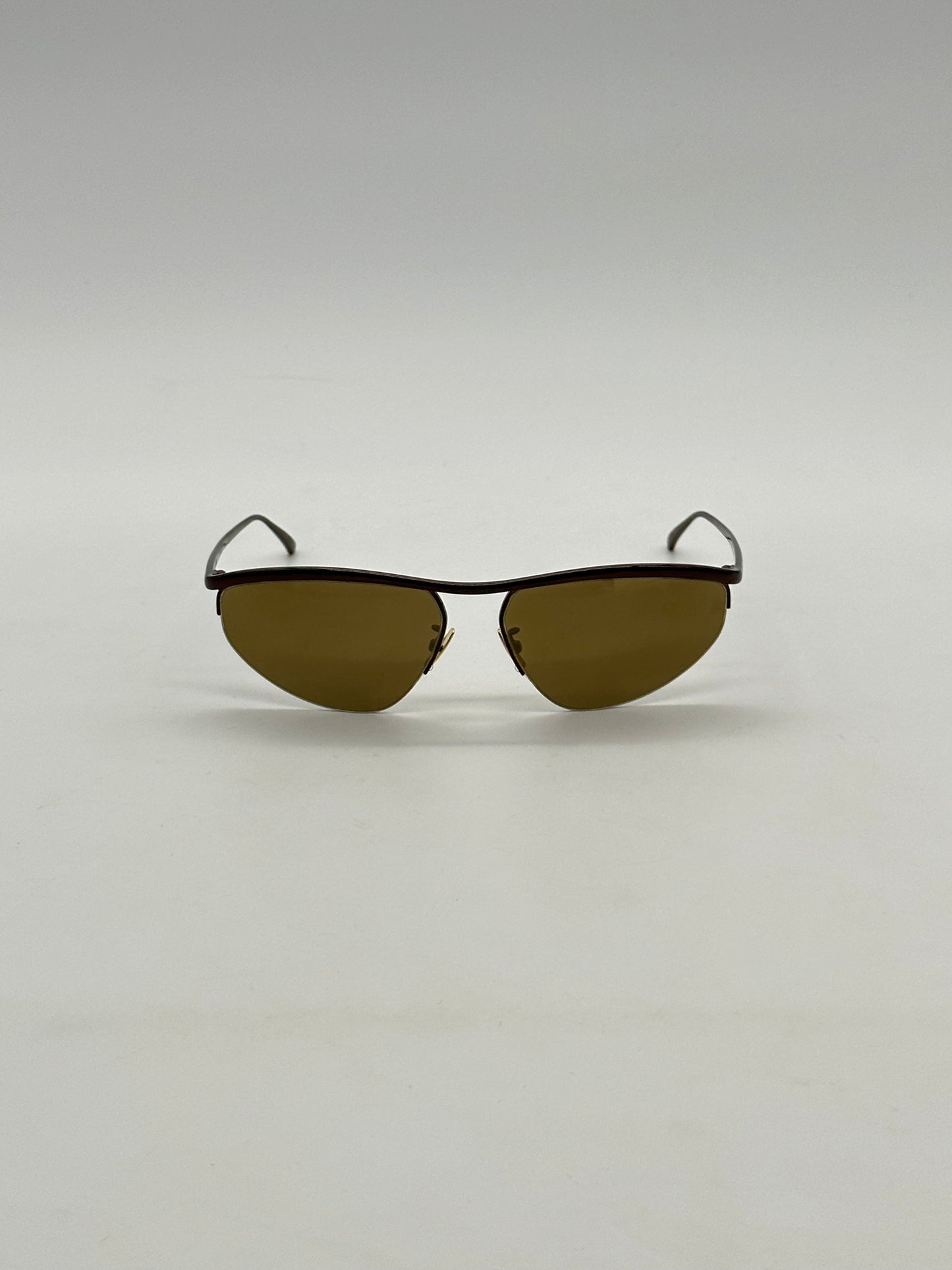 Brown Sunglasses With Logo