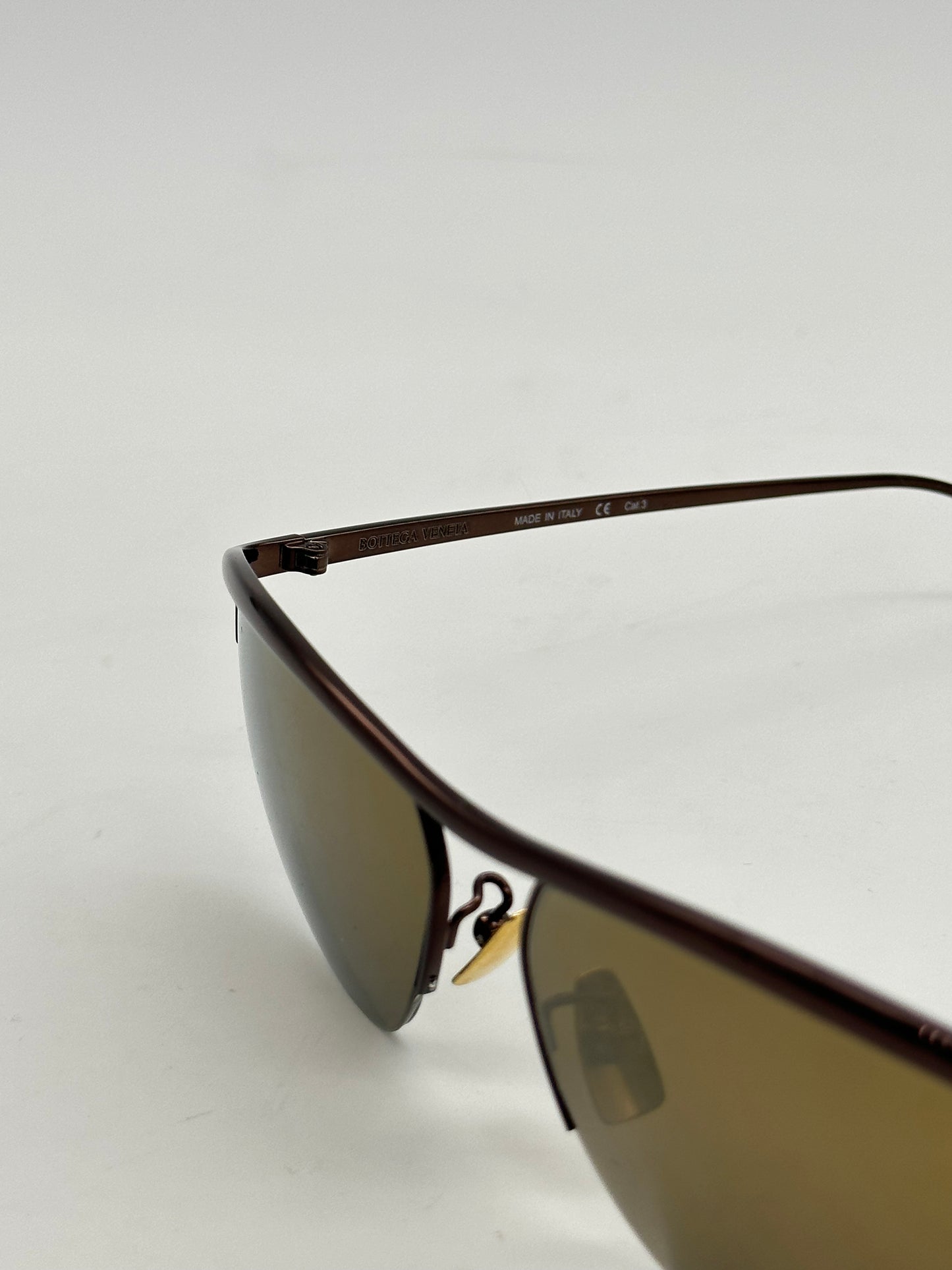 Brown Sunglasses With Logo