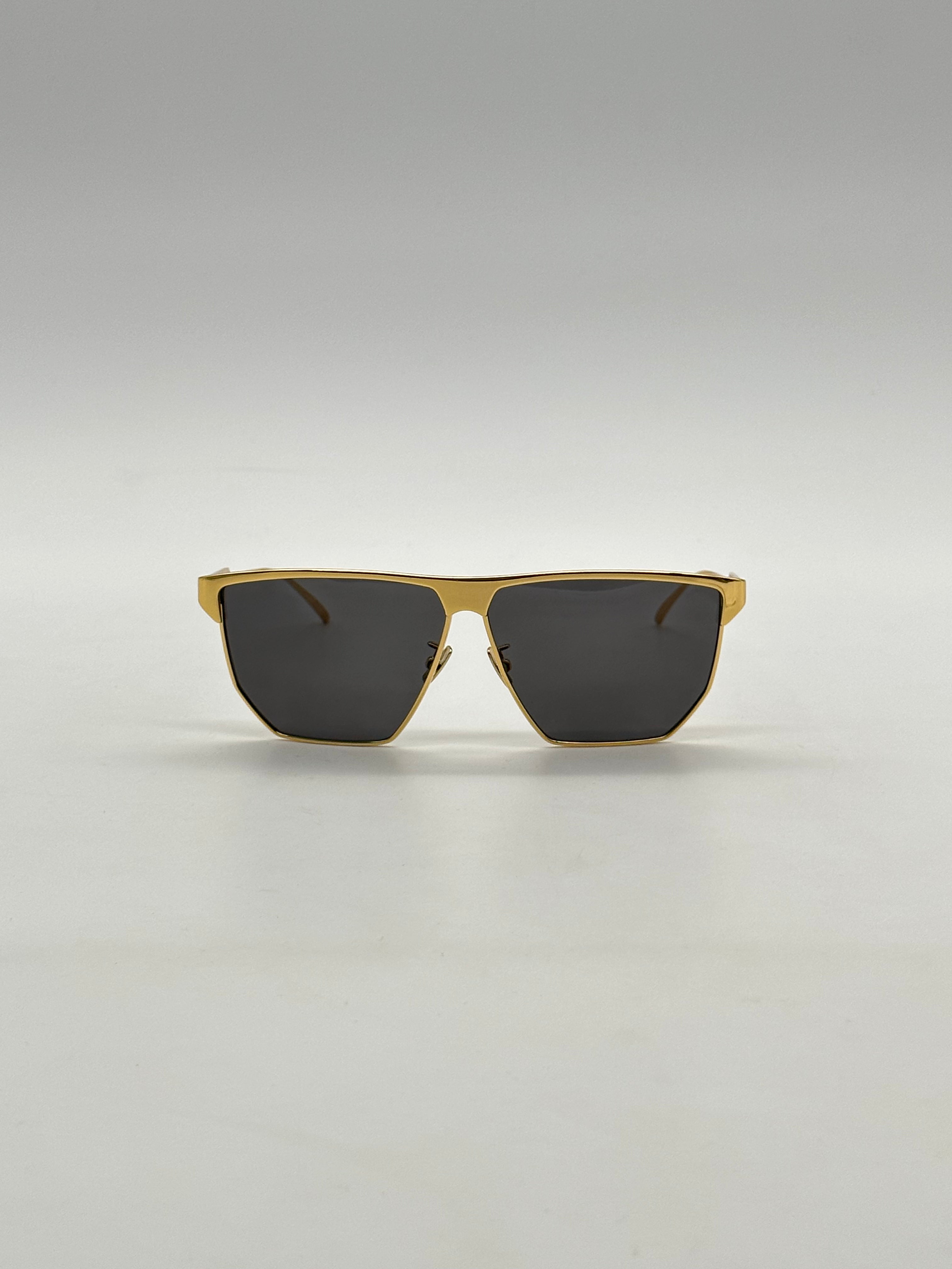 Trapeze Gold Sunglasses