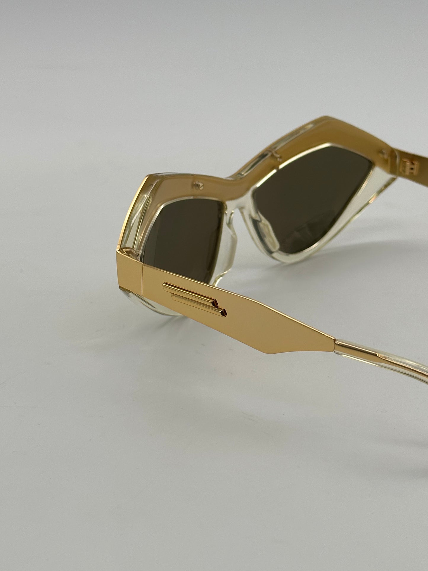 Gold Cat-eye Sunglasses