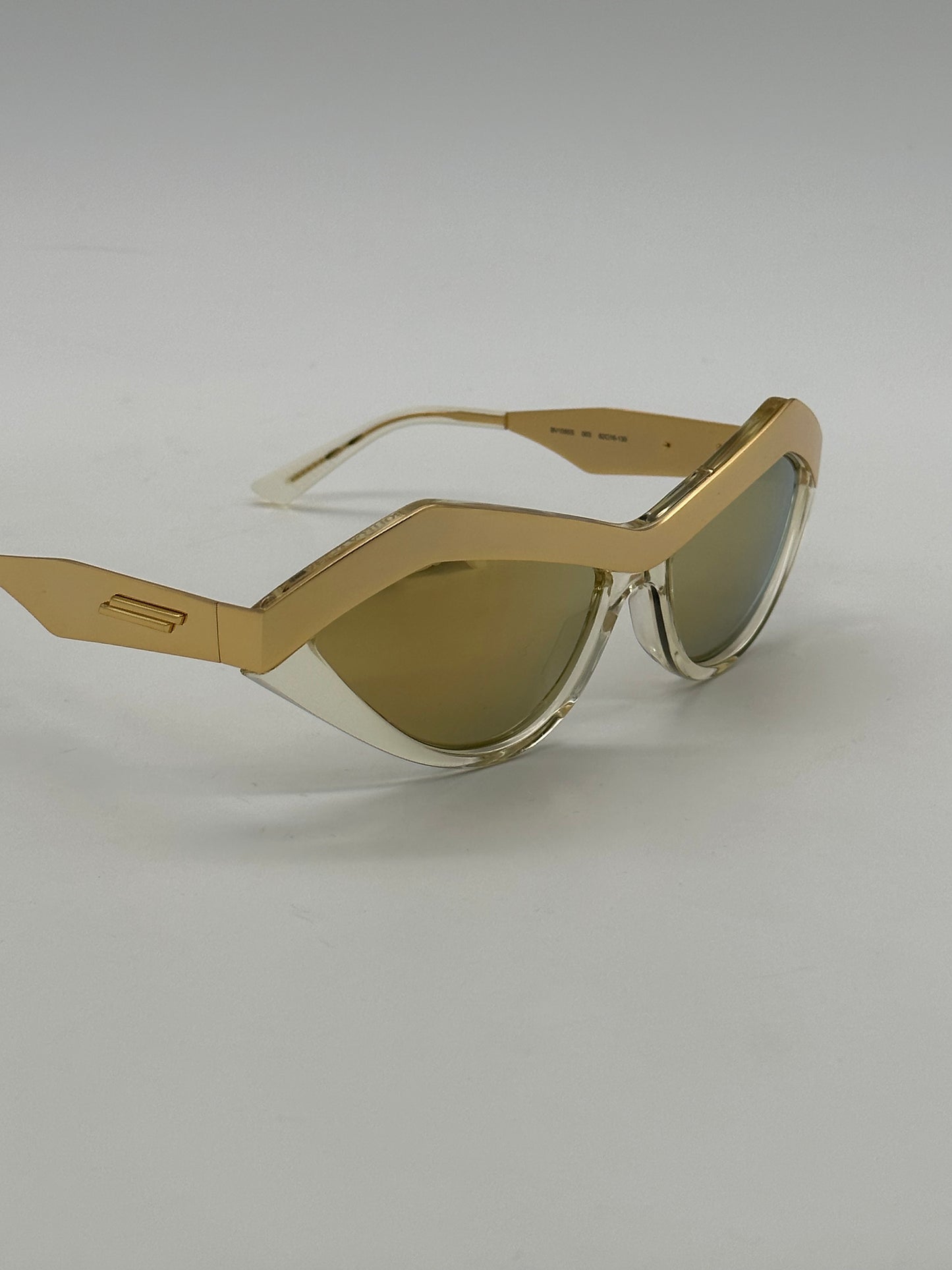 Gold Cat-eye Sunglasses