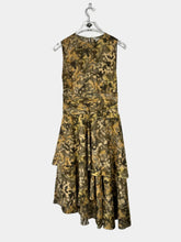 Leopard Print Silk Dress -  | dBlank