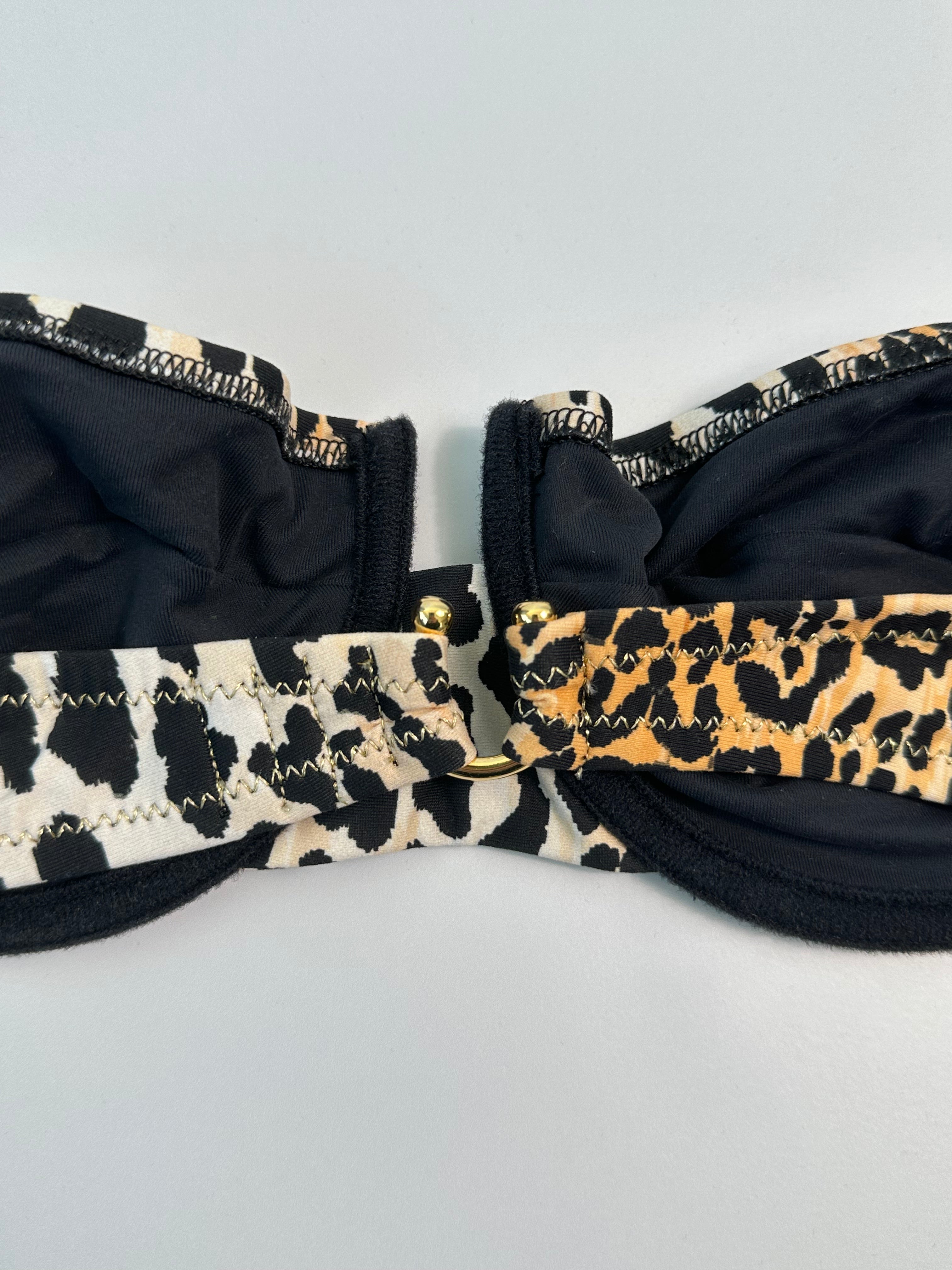 Bikini Brigitte Con Stampa Leopardo