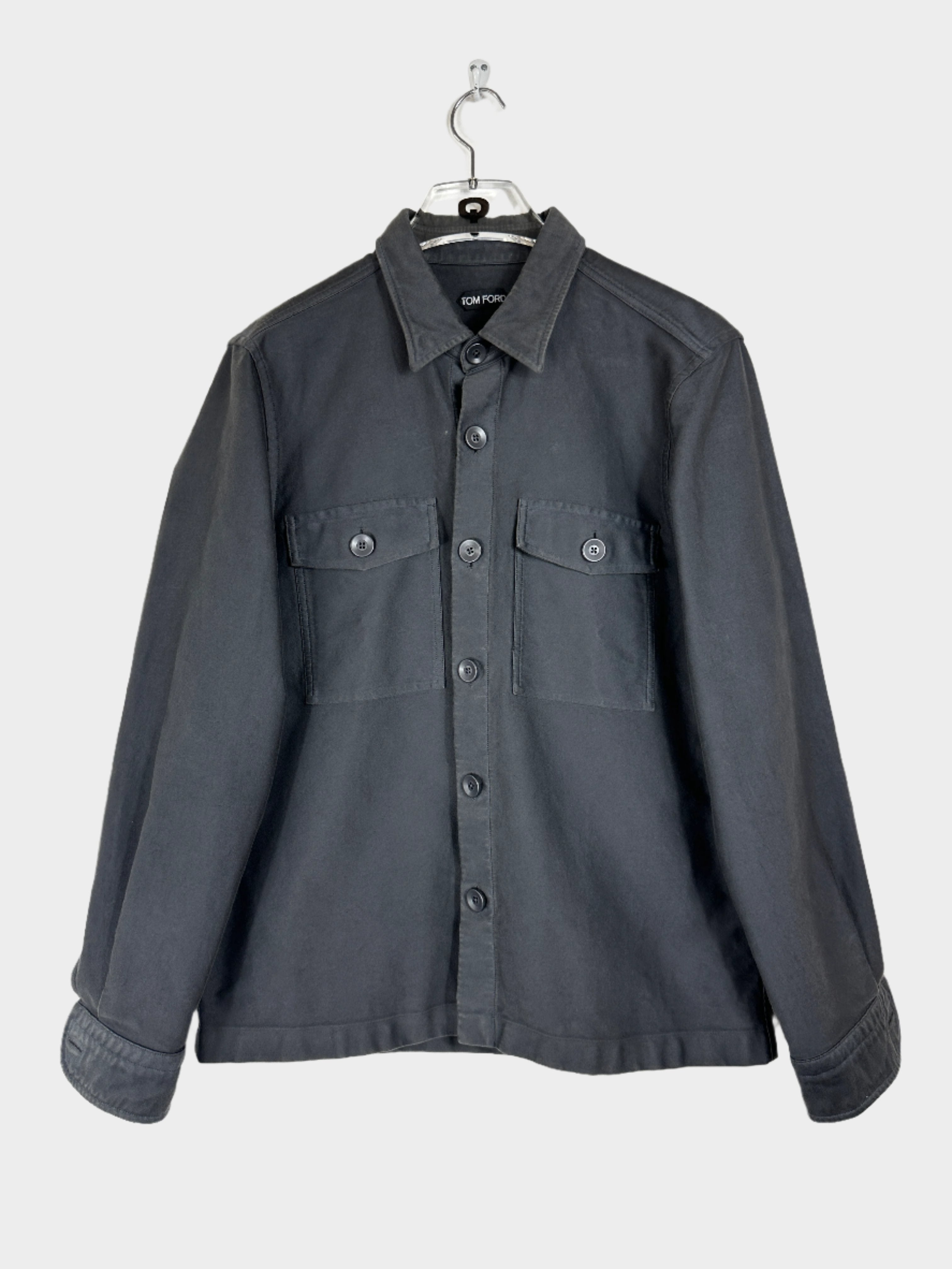 Dark Blue Denim Shirt