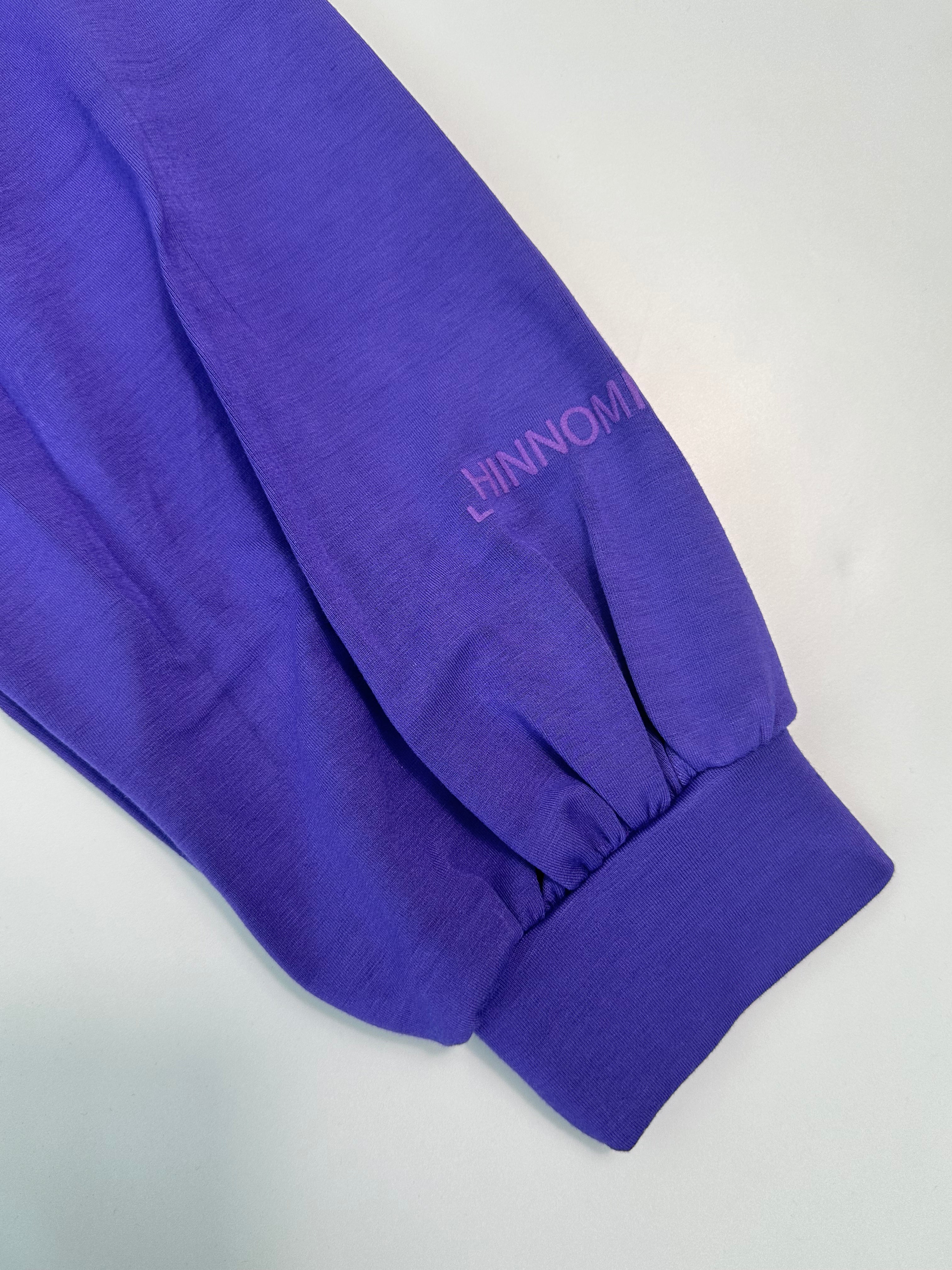 Cropped Crewneck Sweatshirt With Puff Sleeves