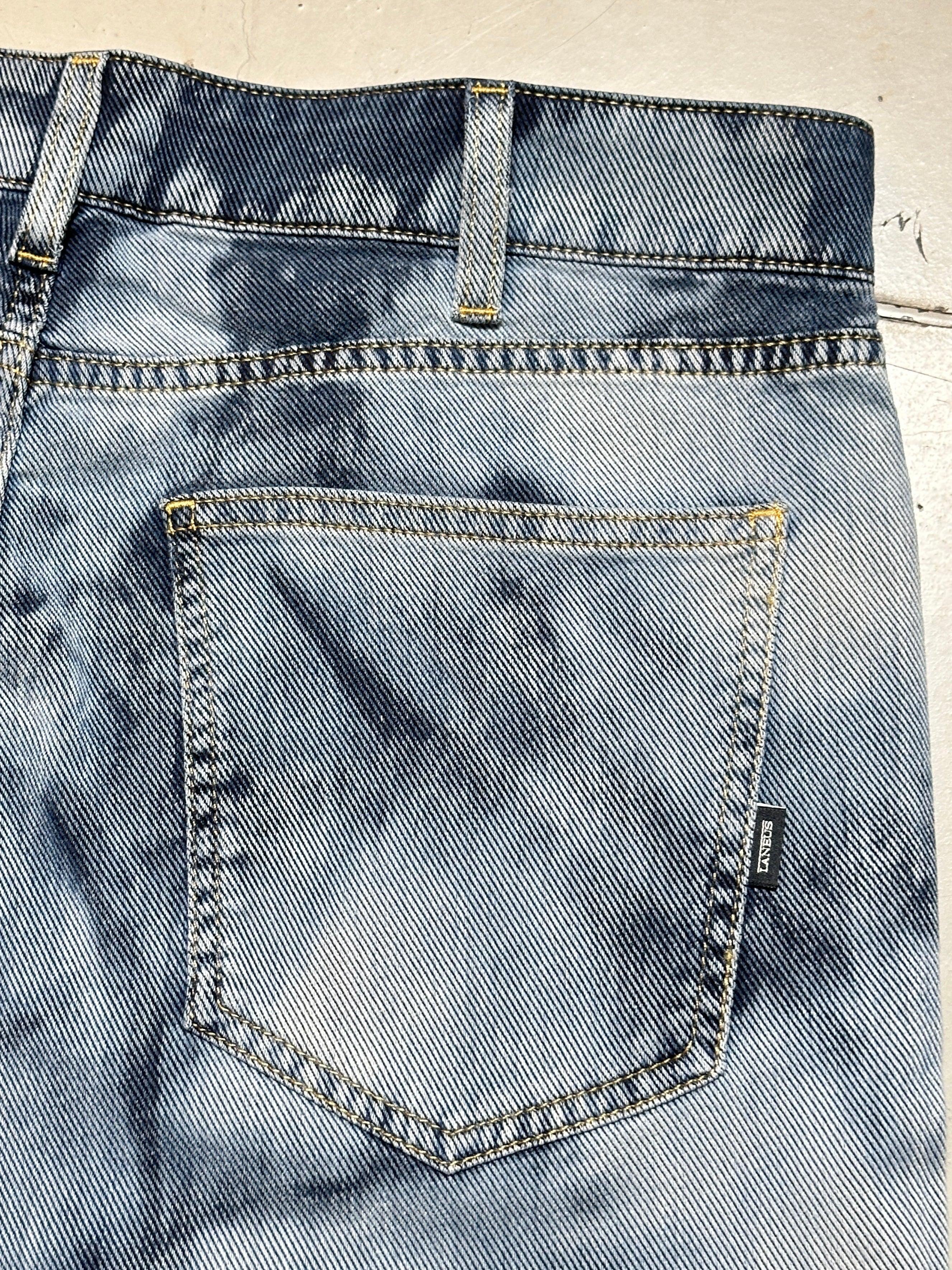 Bleached Denim Jeans