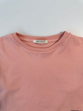 Pink Jersey Long Sleeve Crop Top With Print -  | dBlank