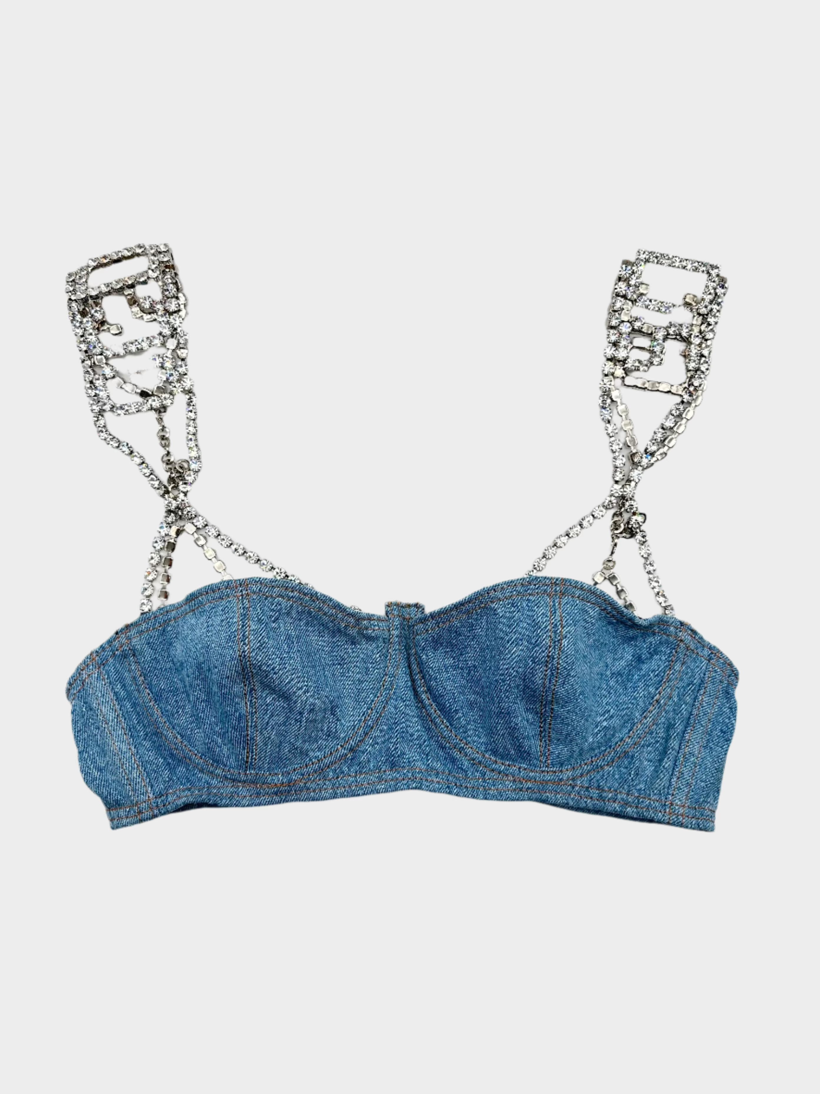 Denim Bra