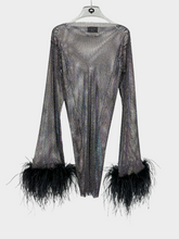 Black Feather Dress -  | dBlank