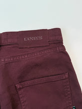 Slim Fit Bordeaux Stretch Cotton Trousers -  | dBlank