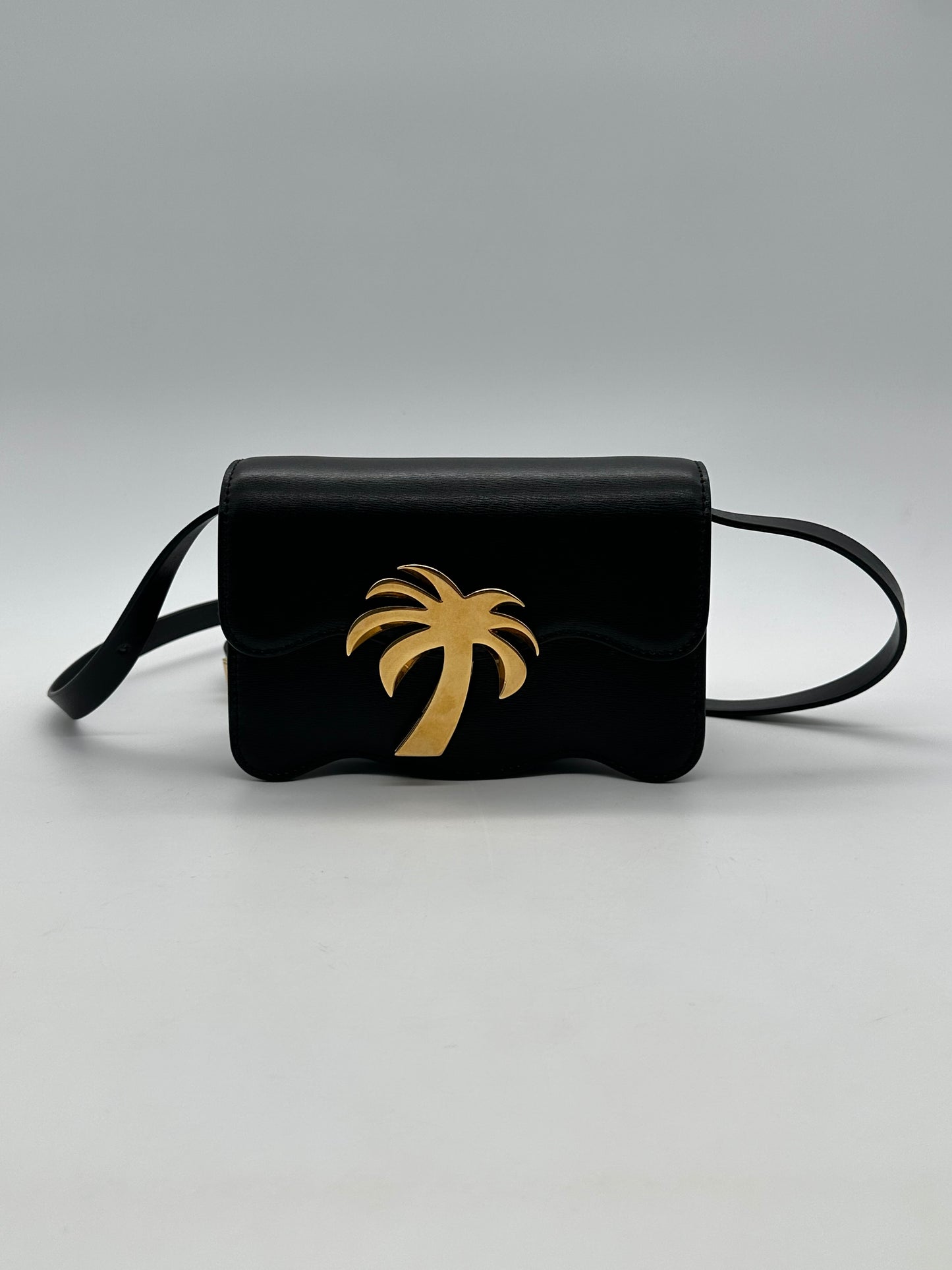 Palm Lock Crossbody Bag