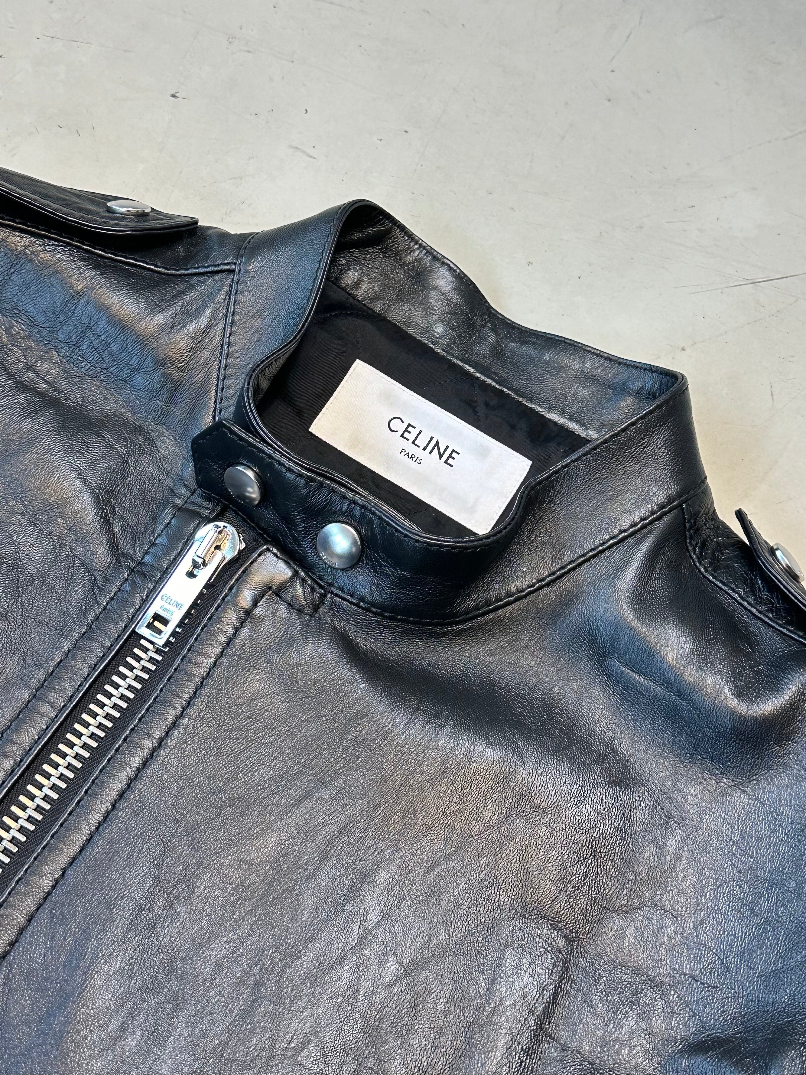 Celine Leather Jacket