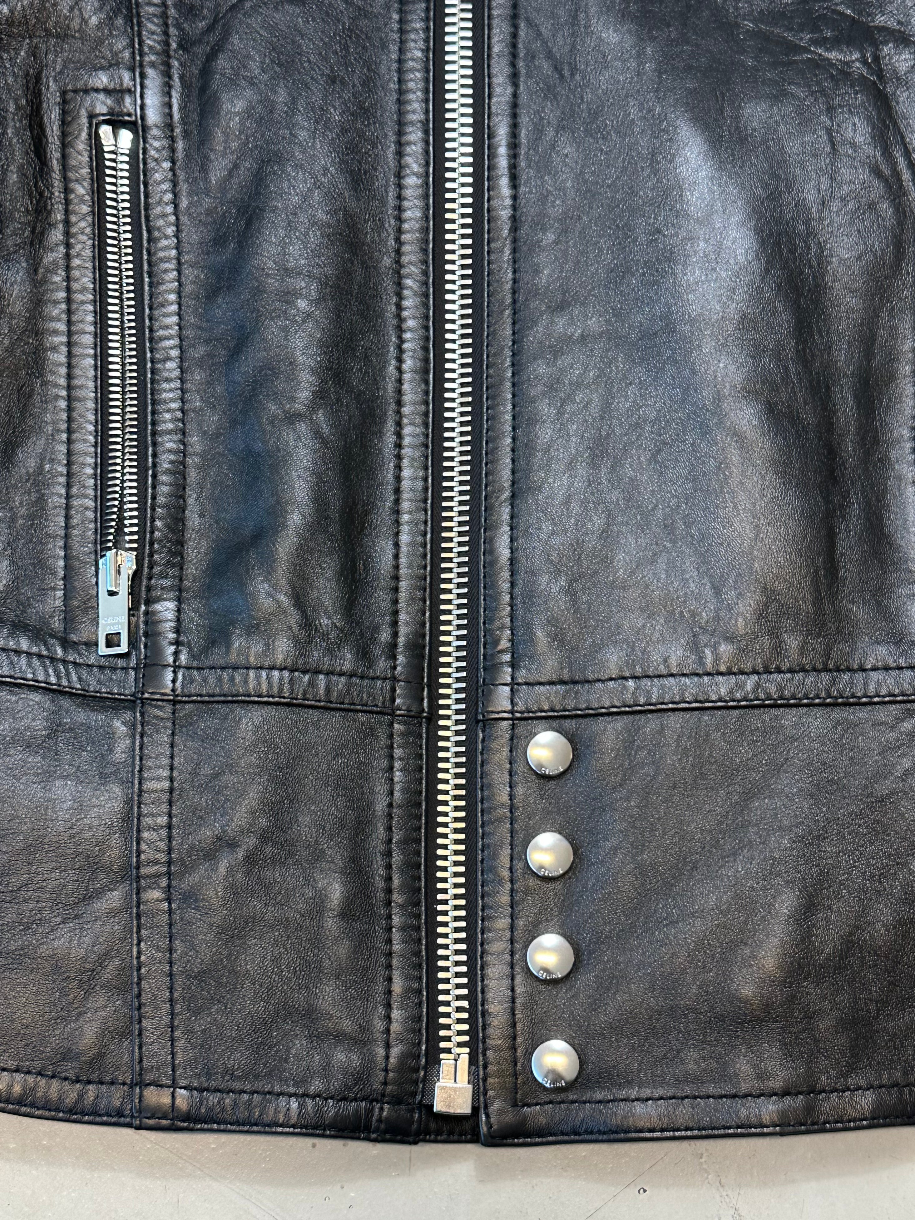 Celine Leather Jacket