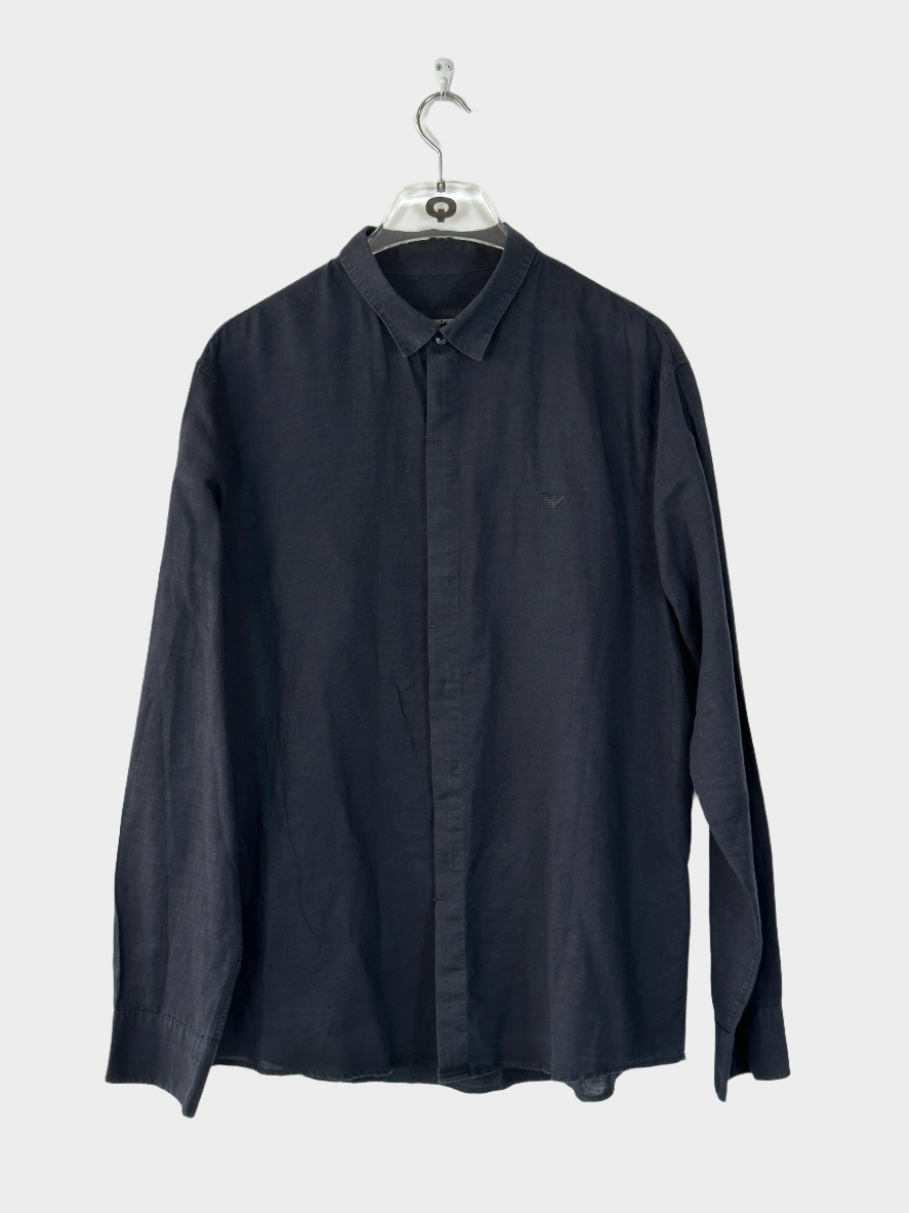 Black Linen Shirt