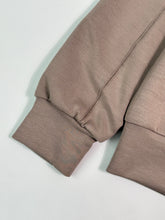 Crewneck Sweatshirt Mud Modal With Print And Raglan Sleeves -  | dBlank