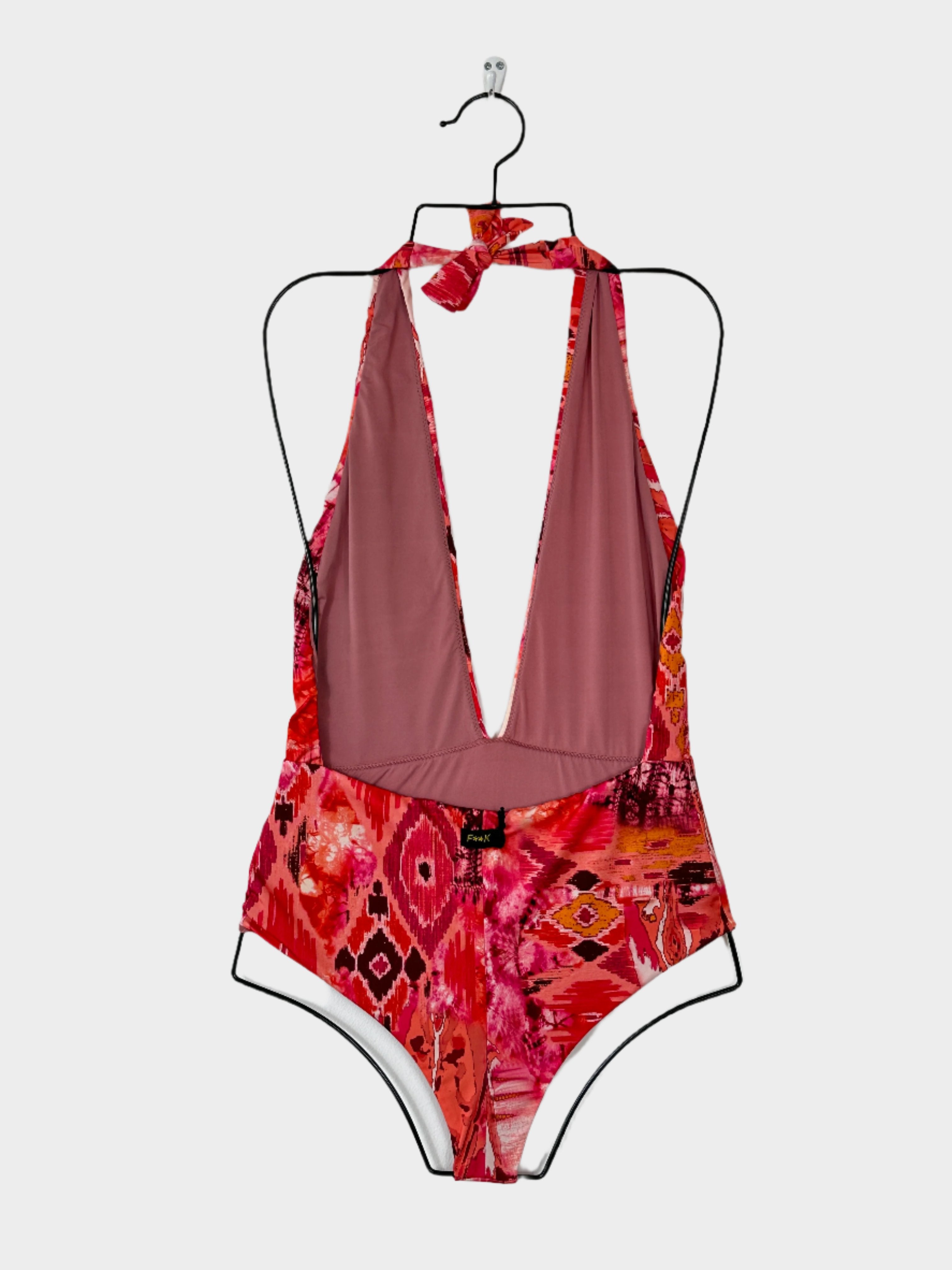 Pink Pattern Monokini