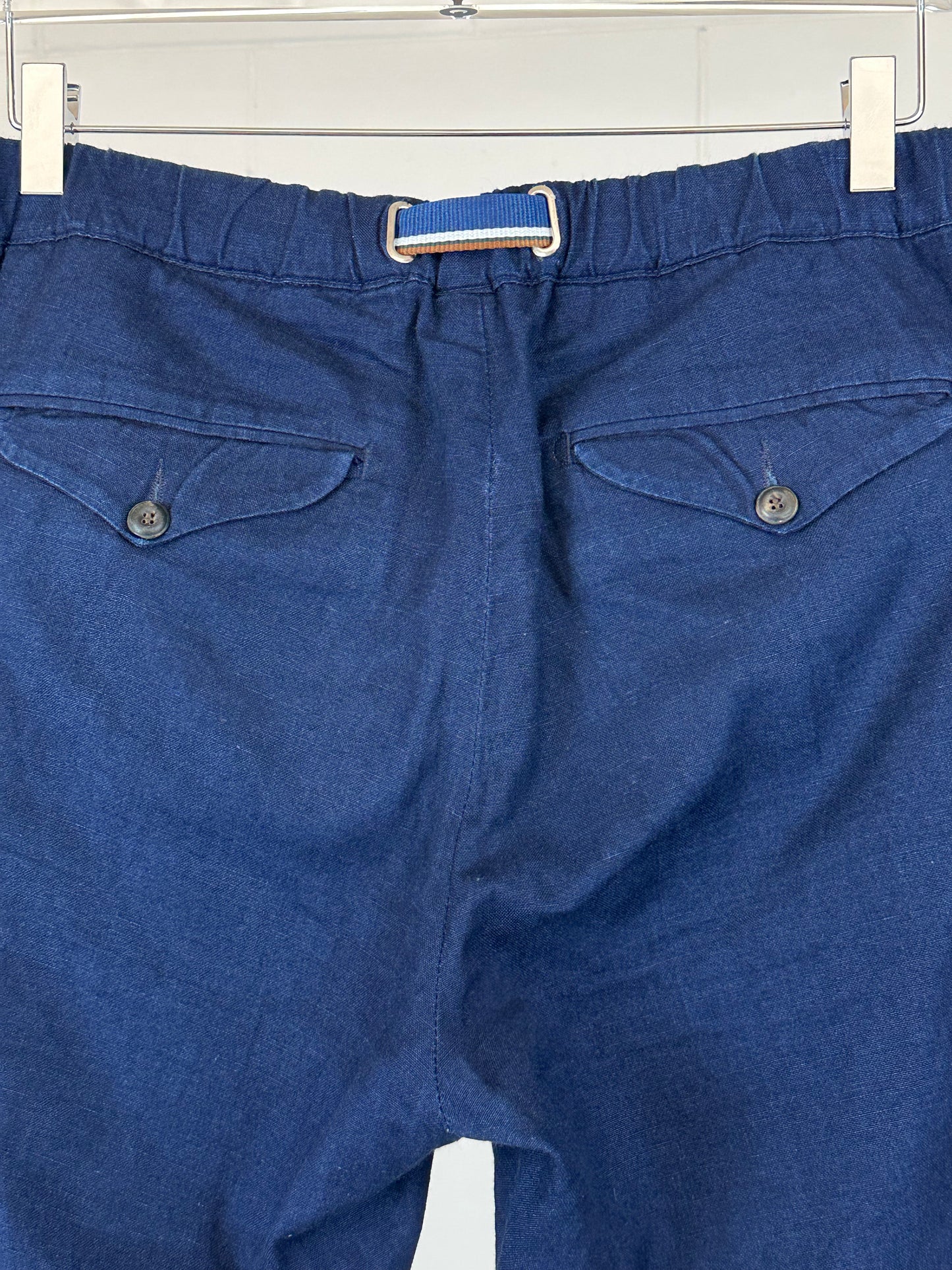 Linen Blue Trousers