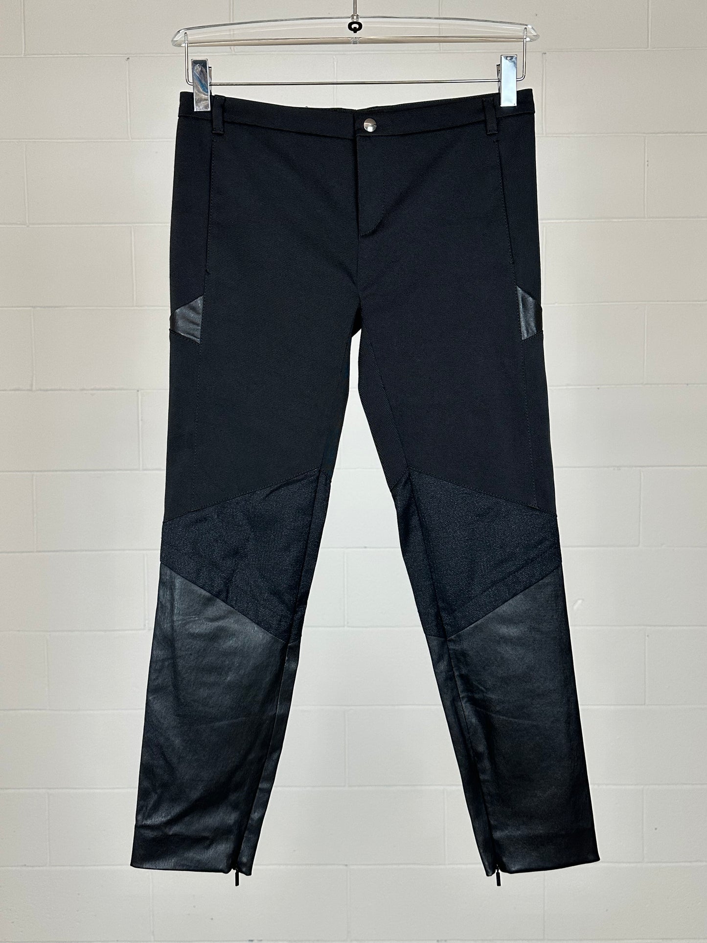 Slim Trousers with Inserts