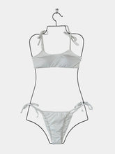 Bikini a Fascia Bianco -  | Qlhype