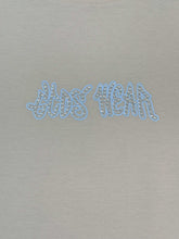 Oversized T-Shirt With Glitter Graffiti Print -  | dBlank