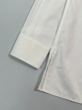 White Cotton Poplin Shirt -  | dBlank