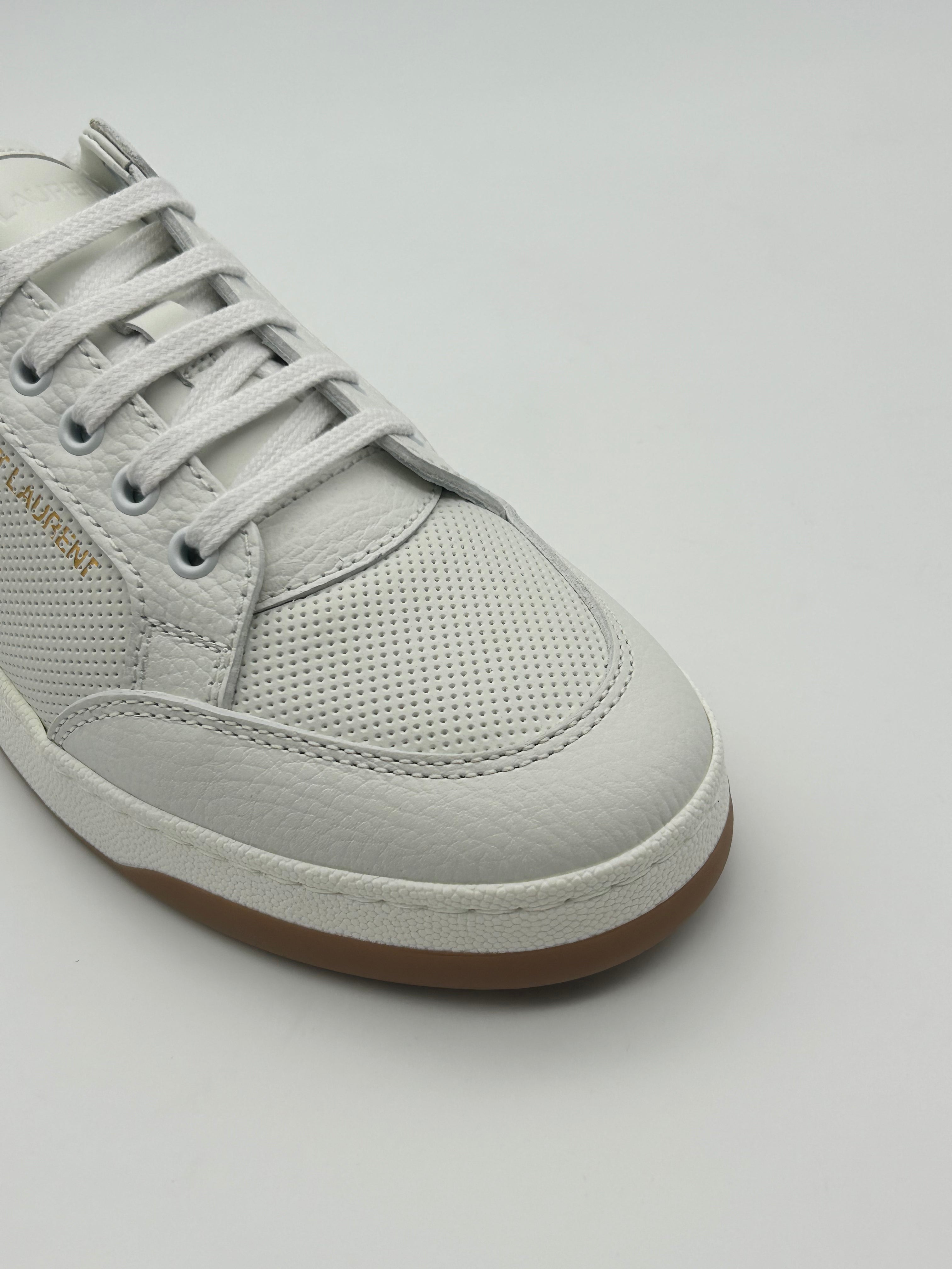 Perforated Leather Sneakers