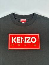 Black T-Shirt With Contrasting Red Logo -  | dBlank