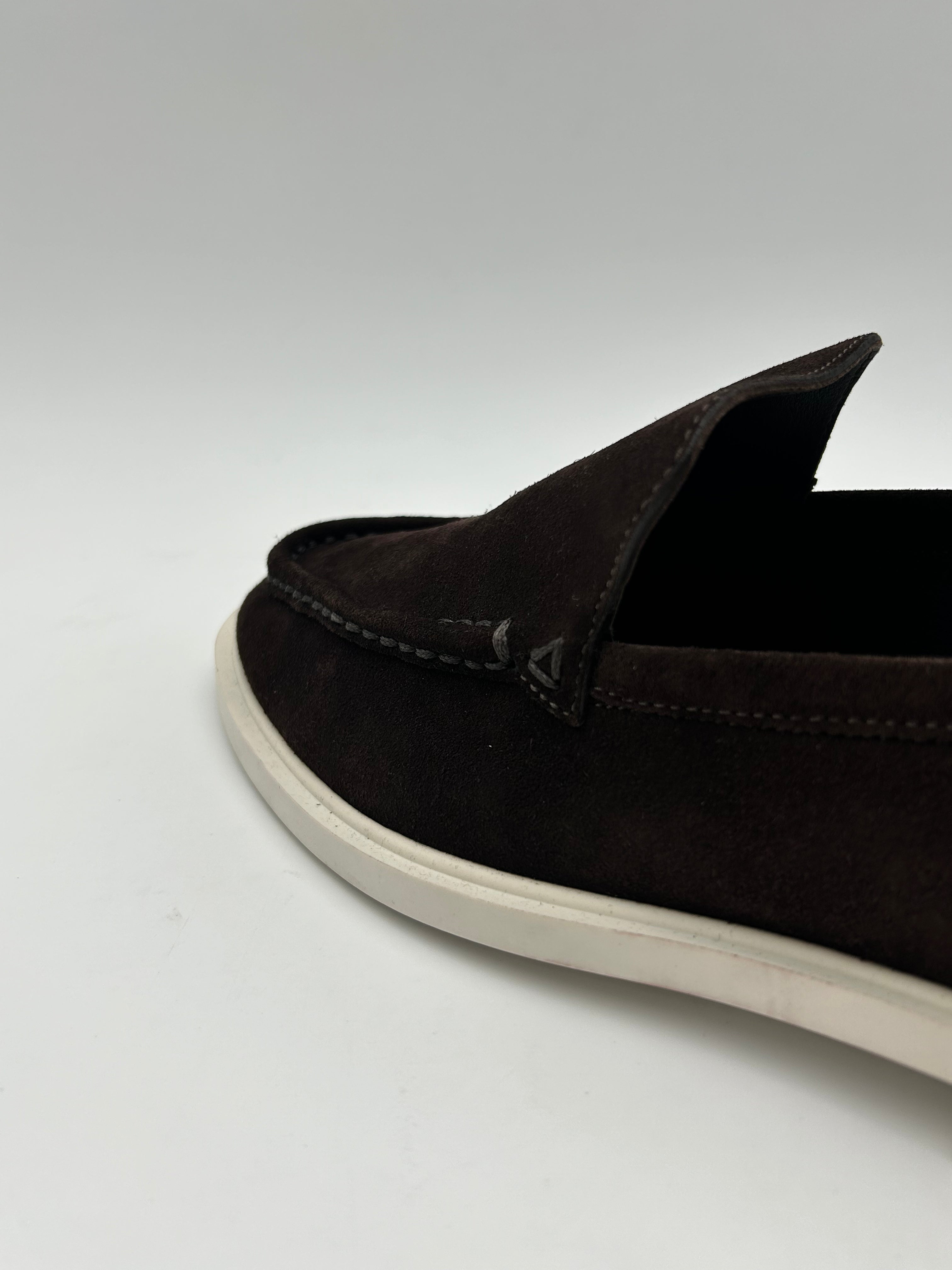 Suede Loafers