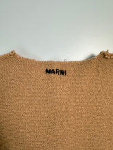 Beige Wool Cashmere Cardigan With Exposed Stitching -  | dBlank