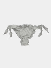 White Frilled Brazilian Briefs -  | Qlhype
