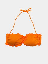 Orange Bandeau Bikini Top -  | Qlhype