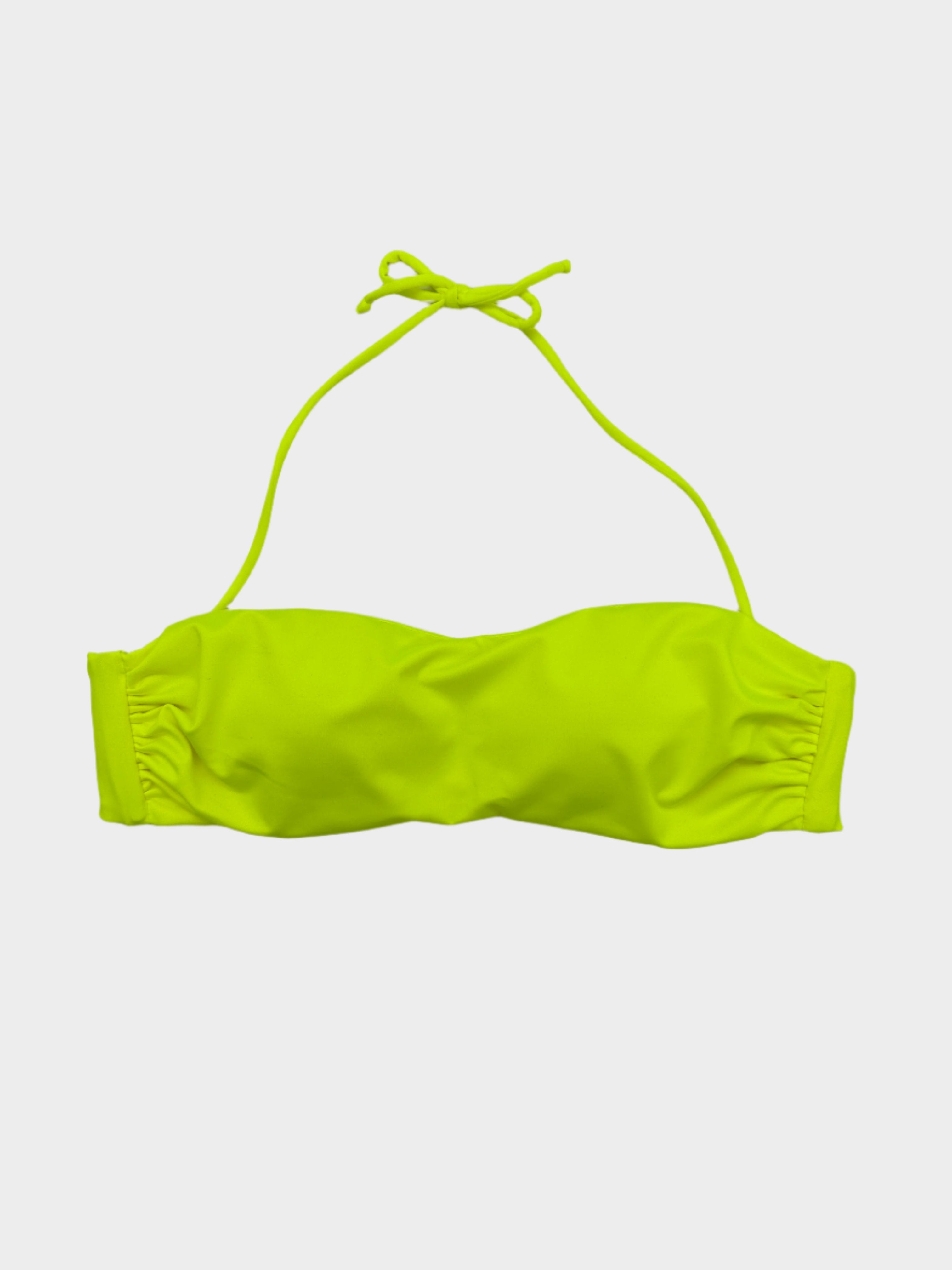 Neon Swim Bandeau Top