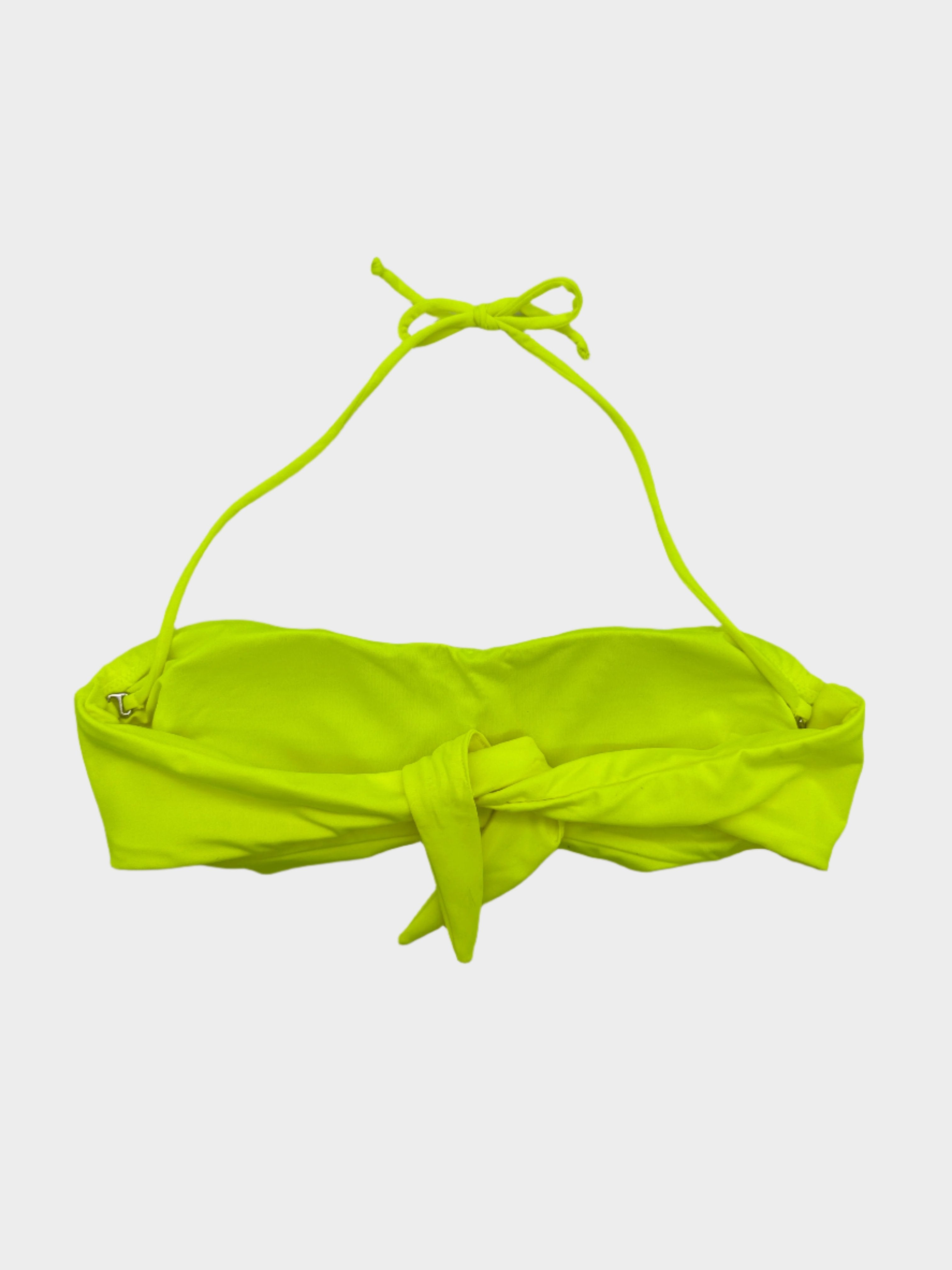 Neon Swim Bandeau Top