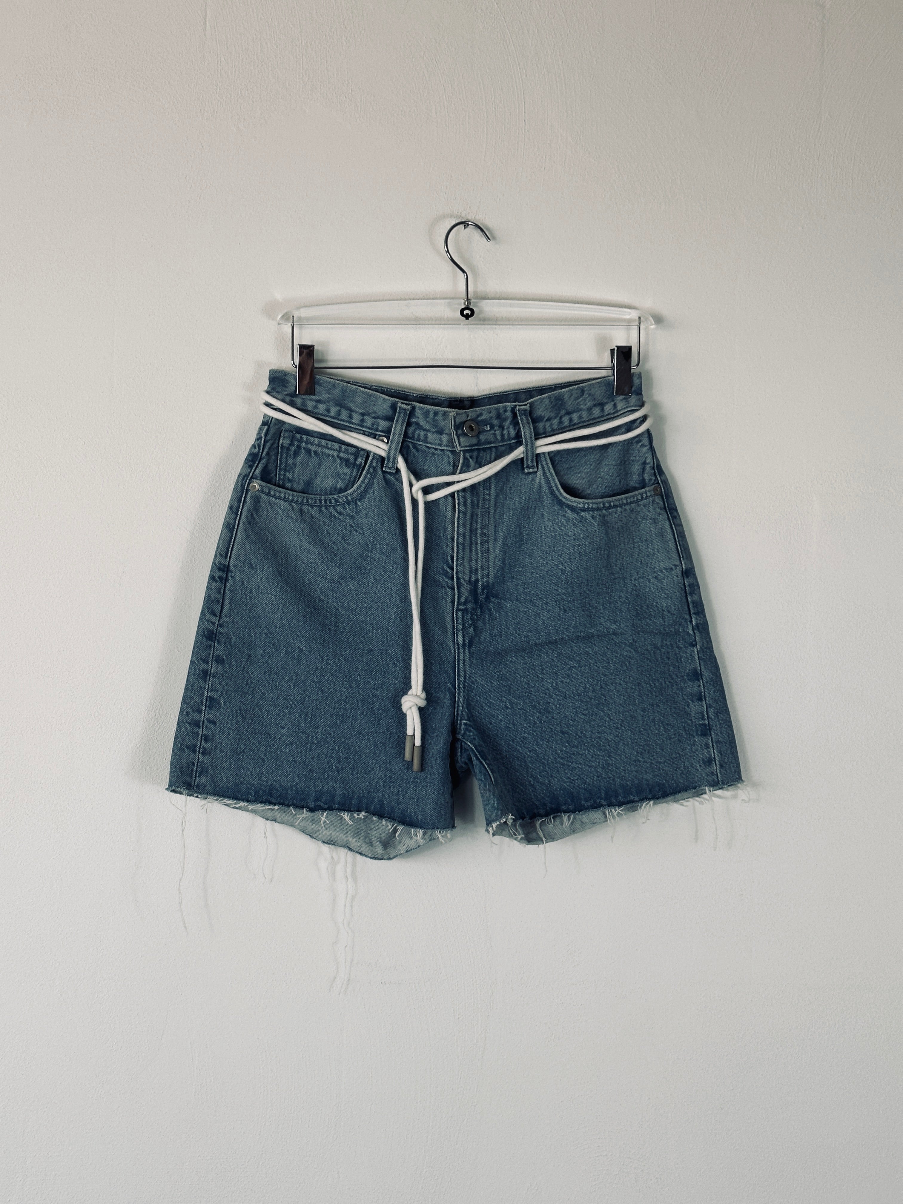 Off-White Collab Denim Shorts