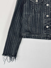 Striped Denim Jacket -  | dBlank