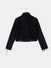 Striped Denim Jacket -  | dBlank