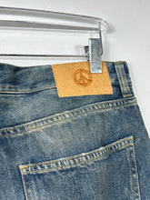 Faded Straight Jeans with Rips -  | dBlank