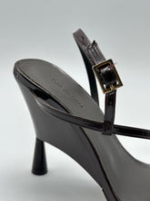 Rosie Patent Heel Shoe Deep Brown -  | dBlank