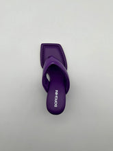 Sandali Infradito Viola Con Tacco Scultoreo -  | dBlank