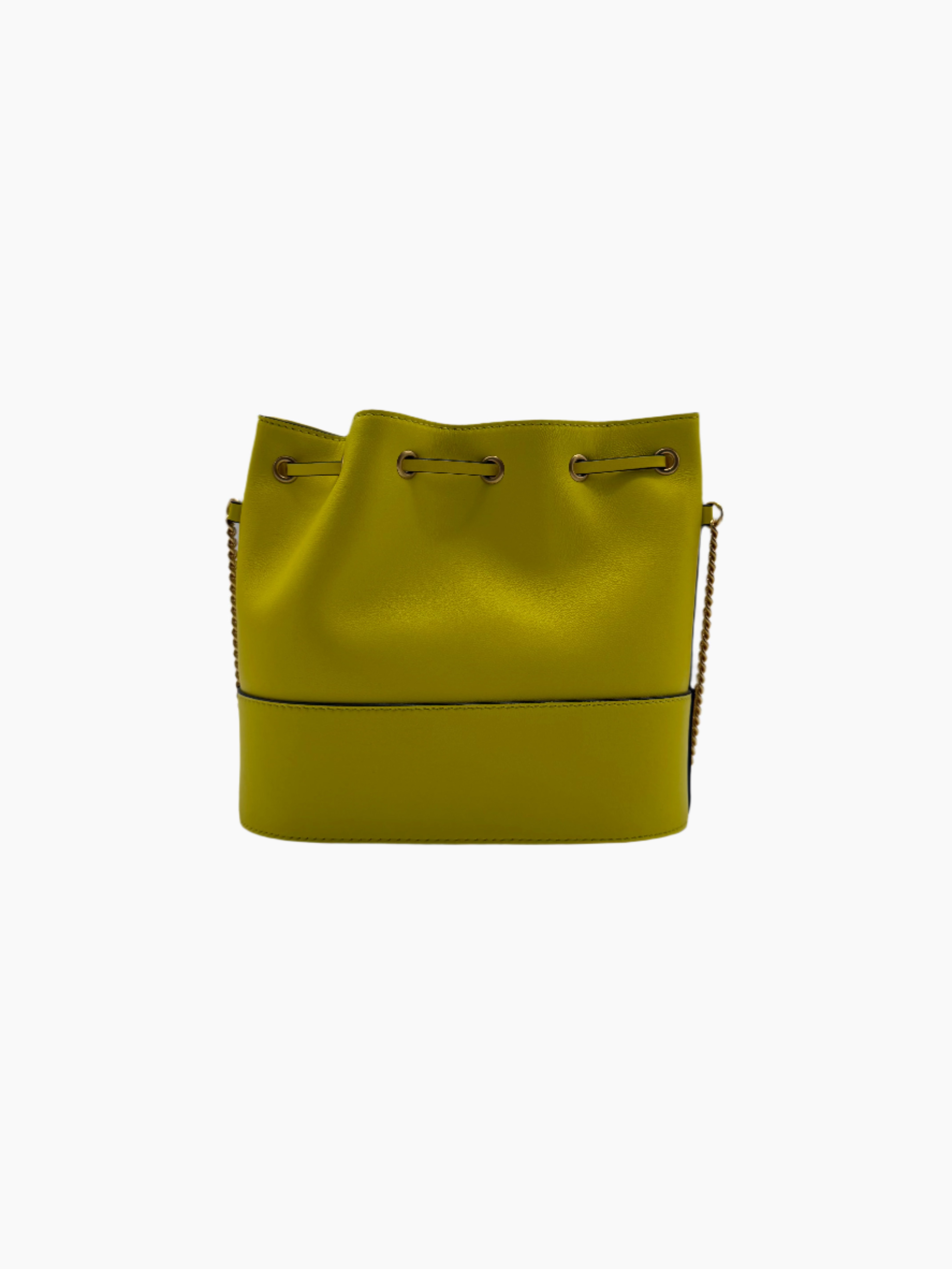 Borsa Mini Secchiello Con Catena Vlogo Signature In Nappa