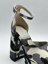 Sandali Camo Con Plateau E Tacco Largo -  | dBlank