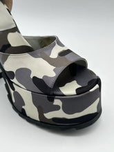 Sandali Camo Con Plateau E Tacco Largo -  | dBlank