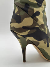 Camouflage Overknee Boots With Stiletto Heel -  | dBlank