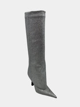 Rosie 31 High Boots In Silver Glitter -  | dBlank