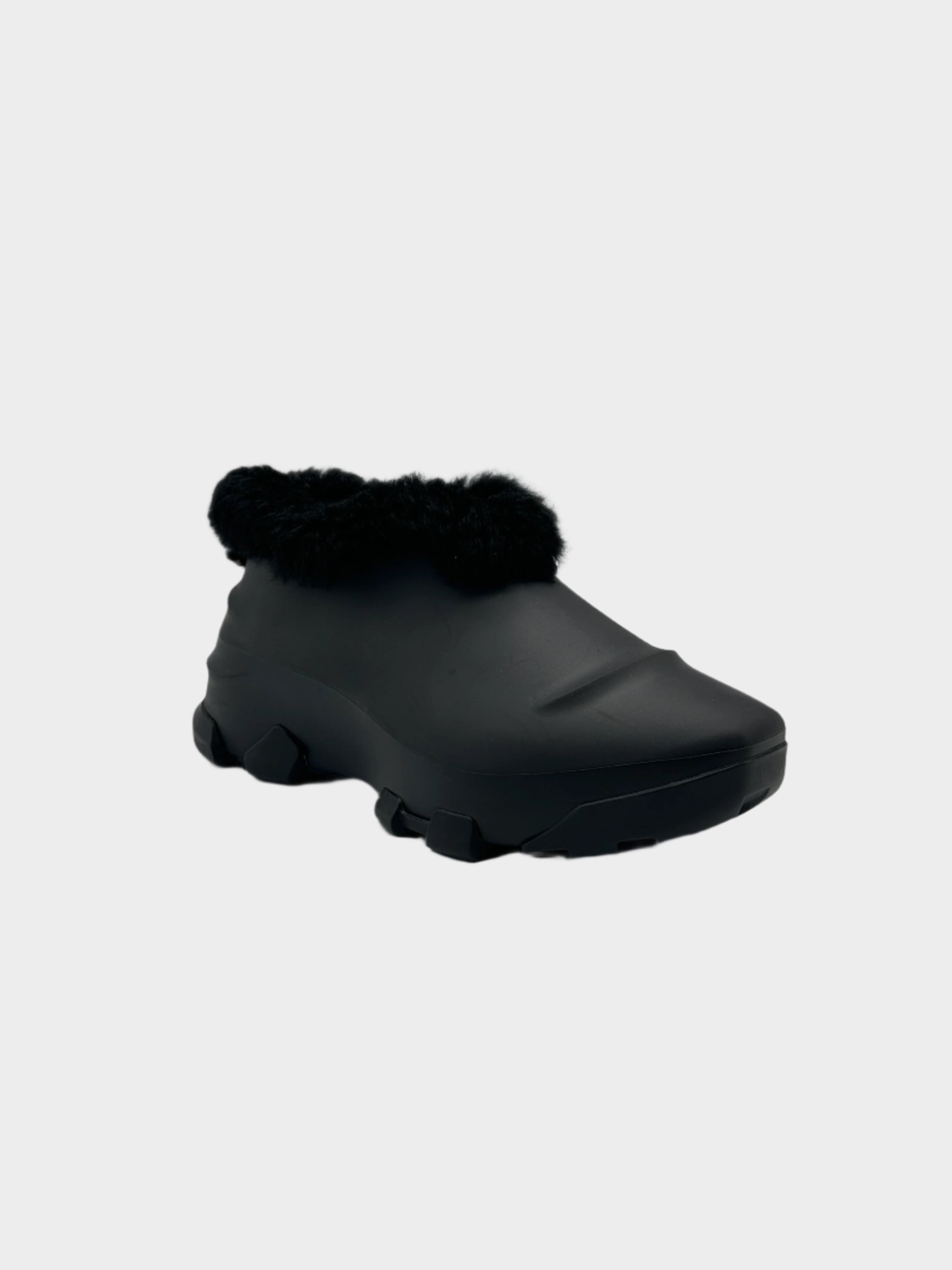 Stivaletti Givenchy Monumental Mallow In Gomma Nera