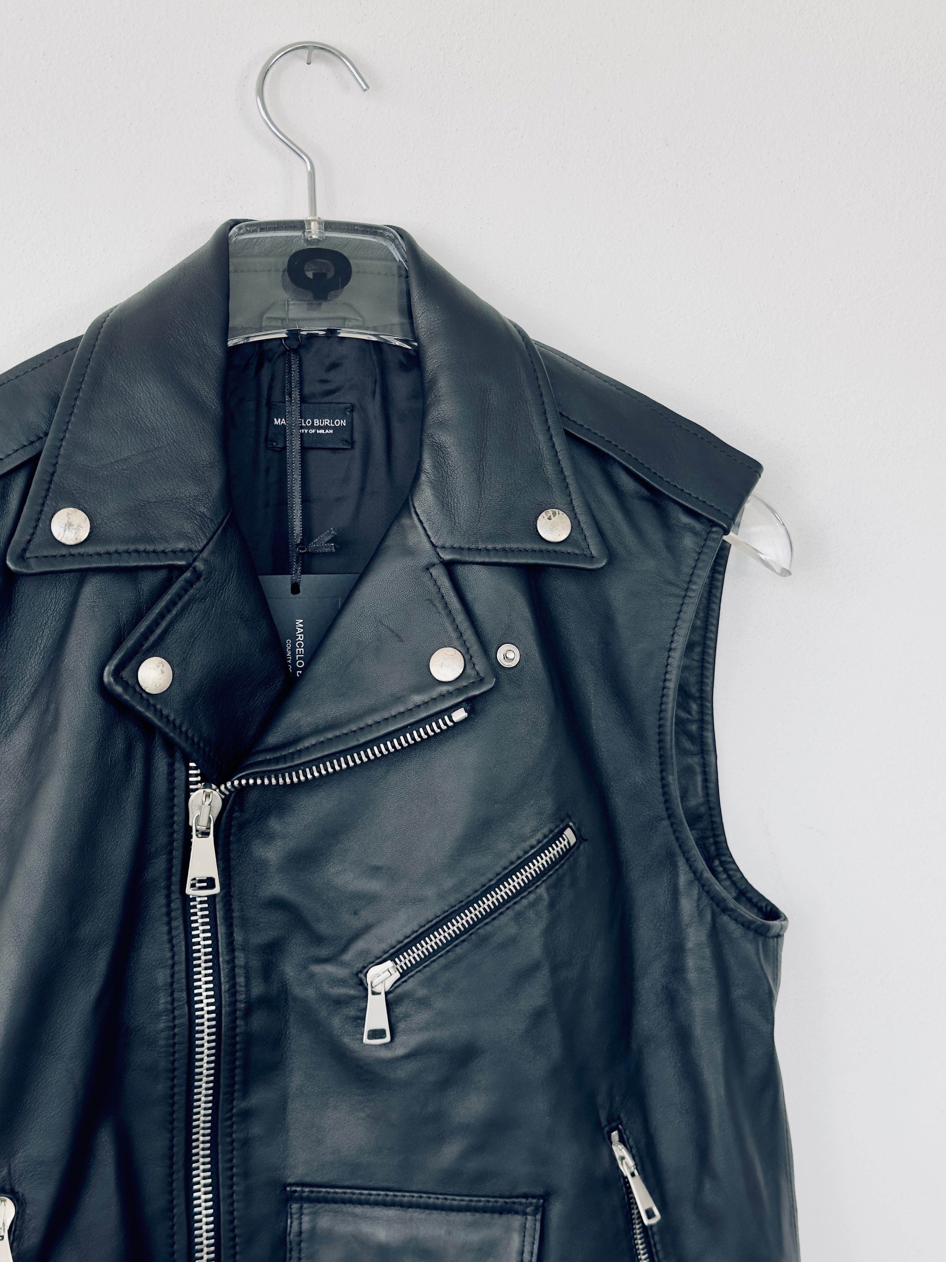Leather Gilet